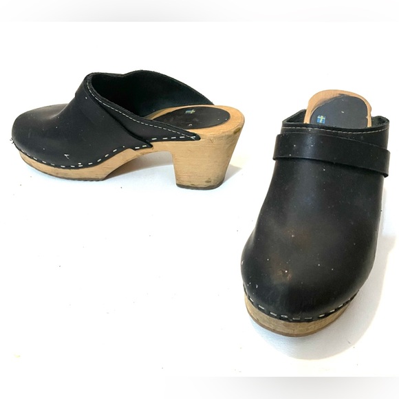 Lotta from Stockholm black clogs. Size 38. - Picture 3 of 10